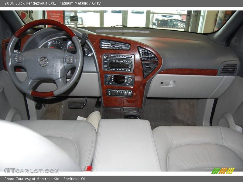 Platinum Metallic / Gray 2006 Buick Rendezvous CXL
