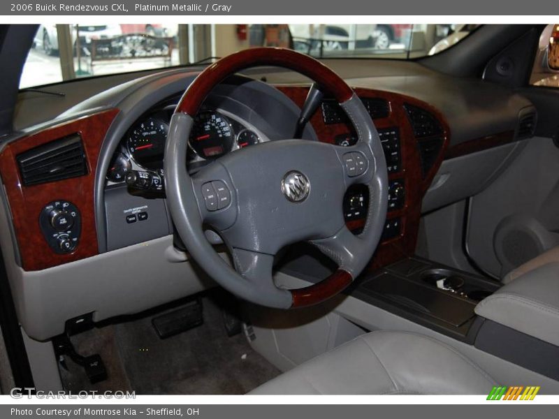 Platinum Metallic / Gray 2006 Buick Rendezvous CXL