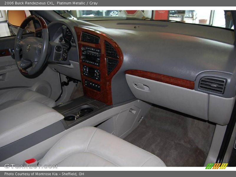 Platinum Metallic / Gray 2006 Buick Rendezvous CXL