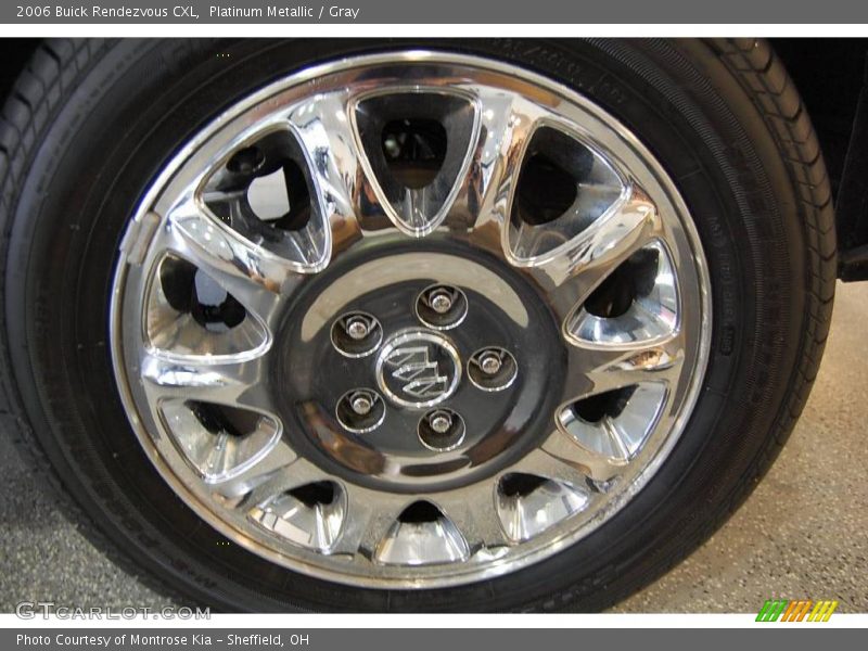 Platinum Metallic / Gray 2006 Buick Rendezvous CXL