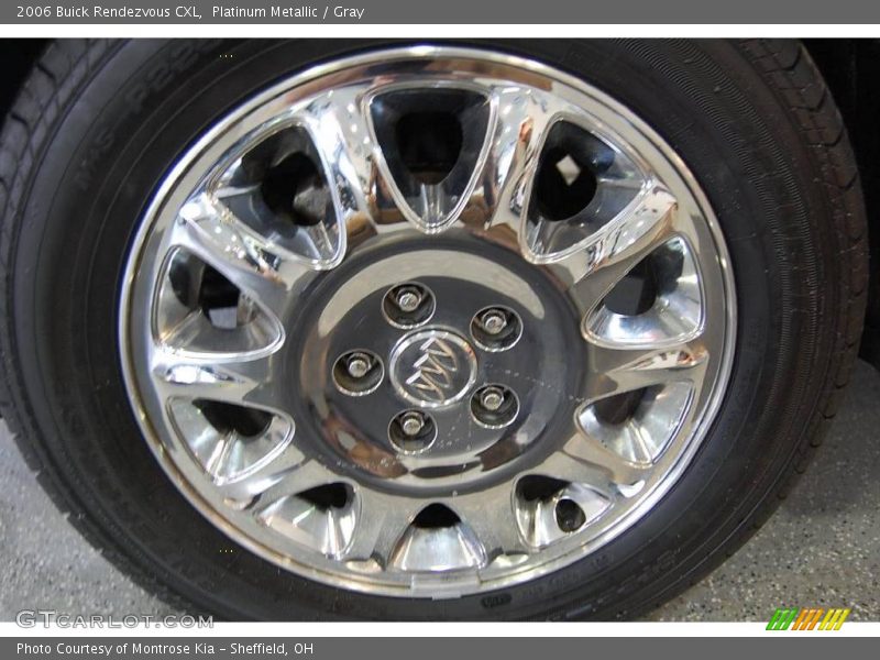 Platinum Metallic / Gray 2006 Buick Rendezvous CXL