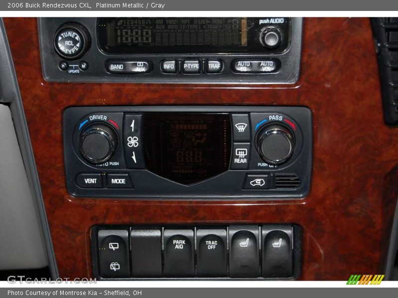 Platinum Metallic / Gray 2006 Buick Rendezvous CXL