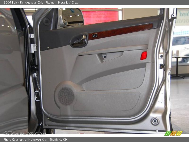 Platinum Metallic / Gray 2006 Buick Rendezvous CXL