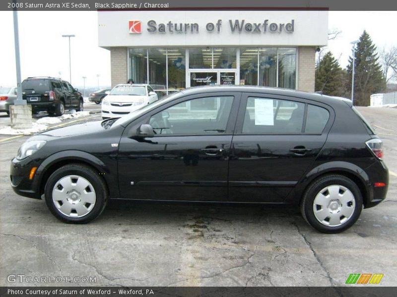 Black Sapphire / Charcoal 2008 Saturn Astra XE Sedan