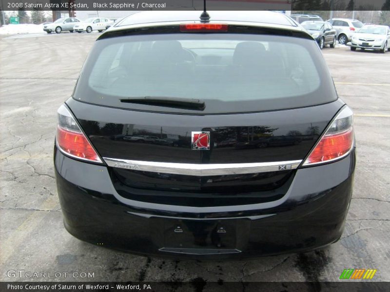 Black Sapphire / Charcoal 2008 Saturn Astra XE Sedan