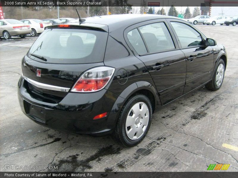 Black Sapphire / Charcoal 2008 Saturn Astra XE Sedan