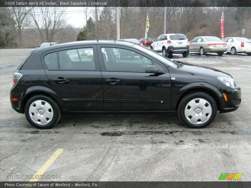Black Sapphire / Charcoal 2008 Saturn Astra XE Sedan