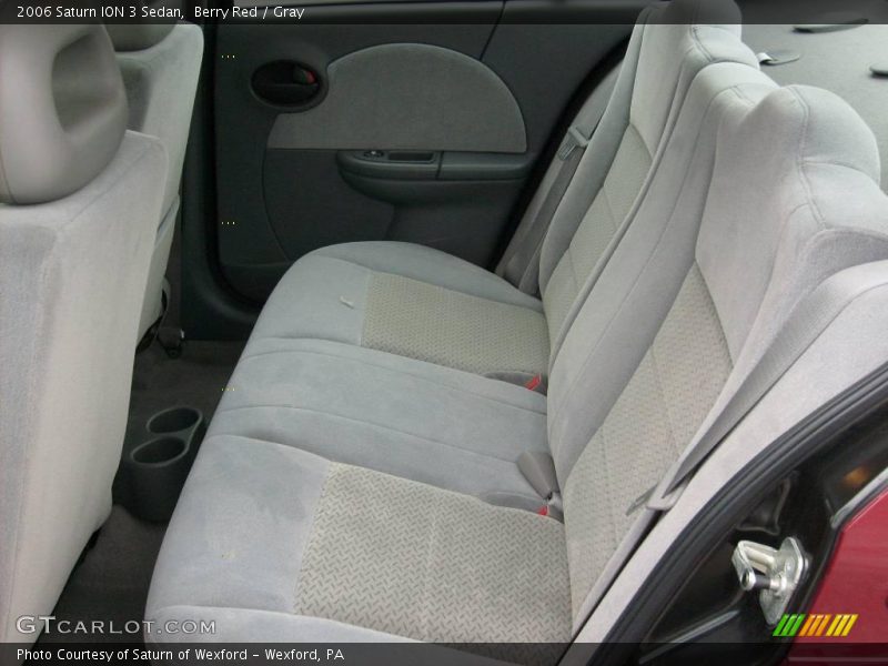 Berry Red / Gray 2006 Saturn ION 3 Sedan