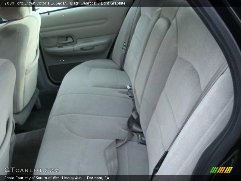 Black Clearcoat / Light Graphite 2000 Ford Crown Victoria LX Sedan