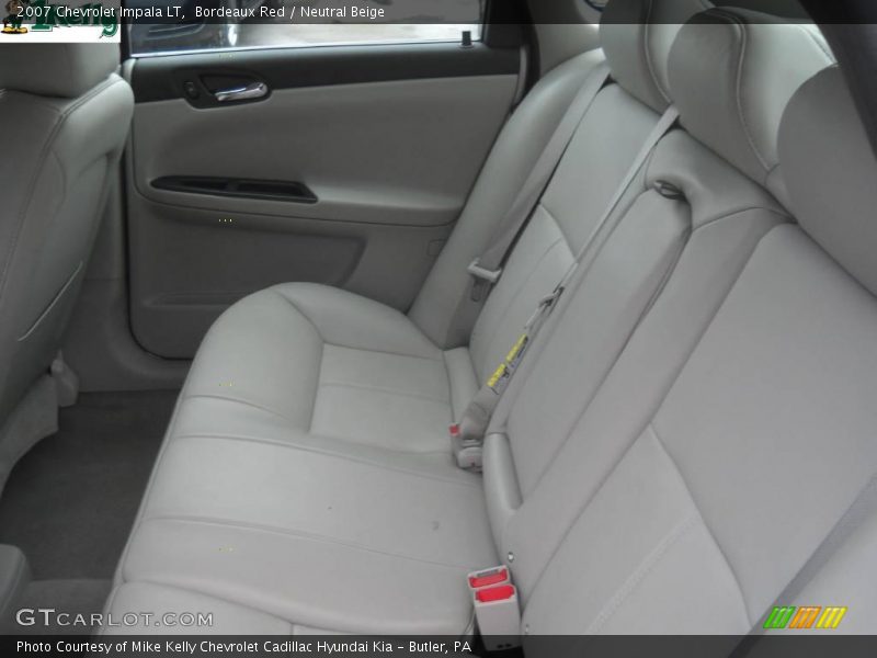 Bordeaux Red / Neutral Beige 2007 Chevrolet Impala LT