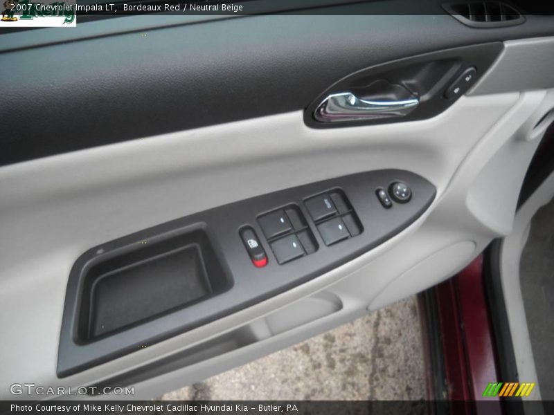 Bordeaux Red / Neutral Beige 2007 Chevrolet Impala LT