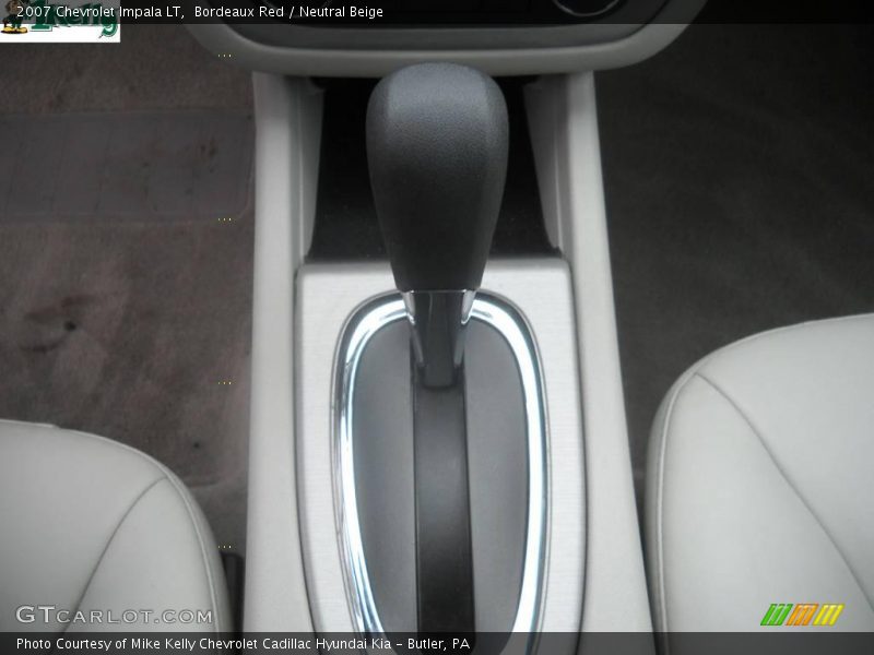 Bordeaux Red / Neutral Beige 2007 Chevrolet Impala LT