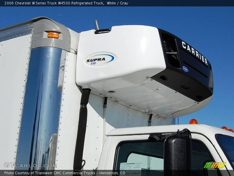 White / Gray 2006 Chevrolet W Series Truck W4500 Refrigerated Truck