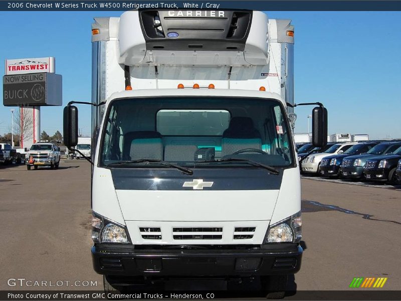 White / Gray 2006 Chevrolet W Series Truck W4500 Refrigerated Truck