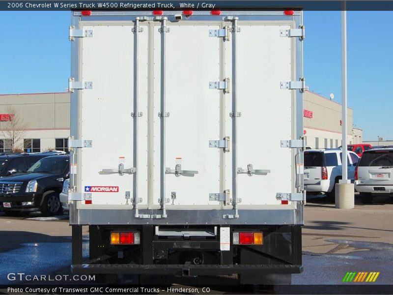 White / Gray 2006 Chevrolet W Series Truck W4500 Refrigerated Truck