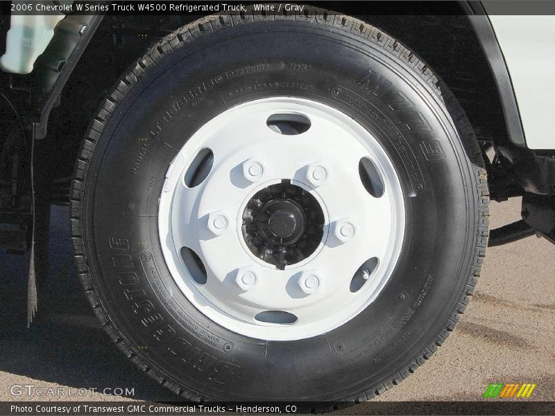 White / Gray 2006 Chevrolet W Series Truck W4500 Refrigerated Truck