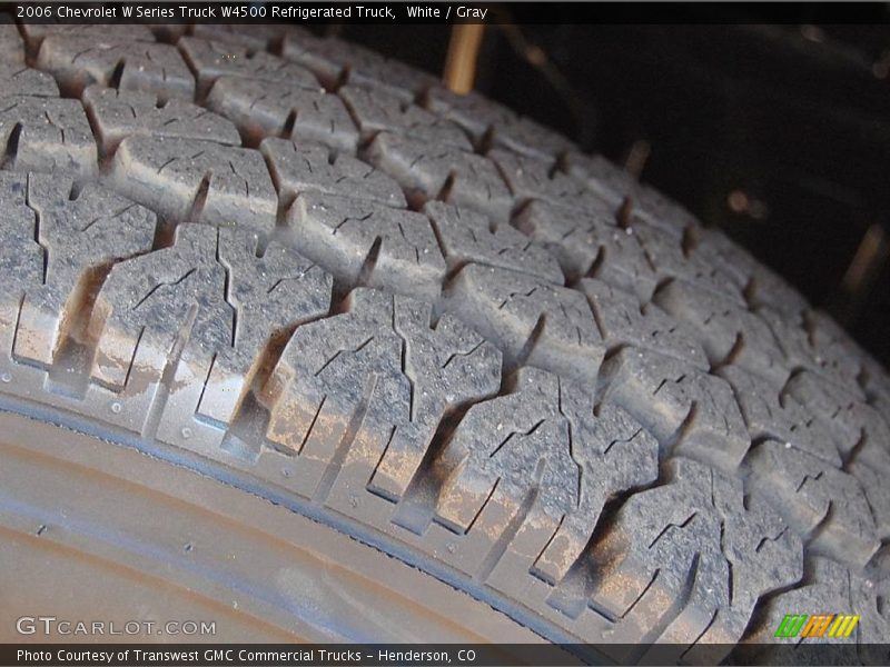 White / Gray 2006 Chevrolet W Series Truck W4500 Refrigerated Truck