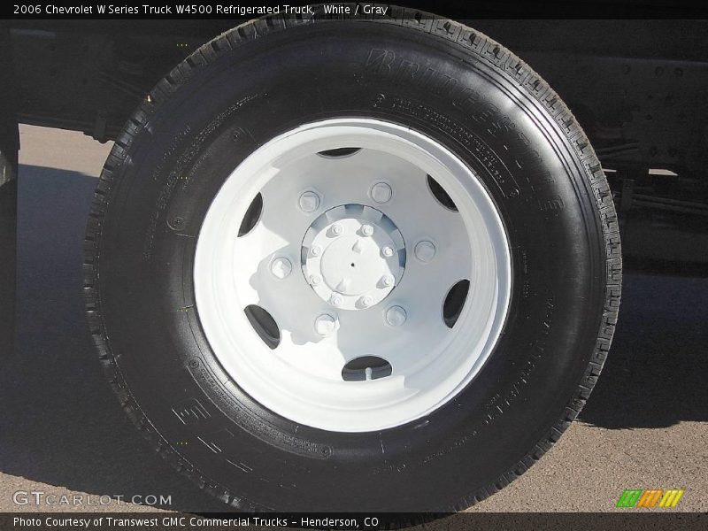 White / Gray 2006 Chevrolet W Series Truck W4500 Refrigerated Truck