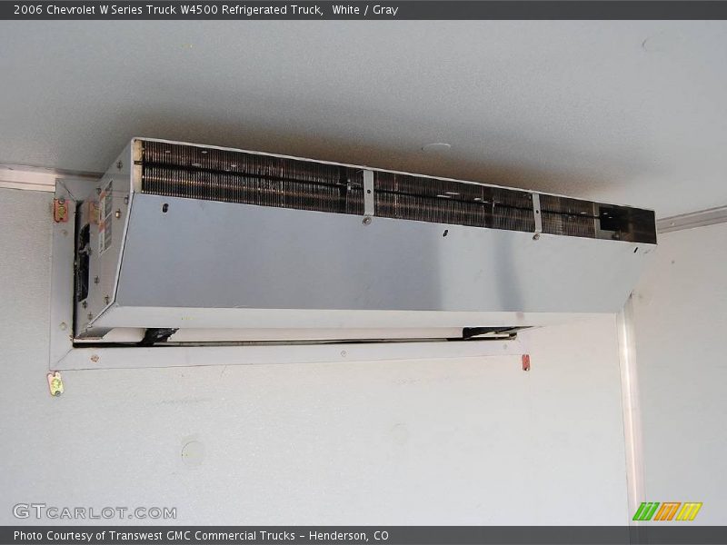 White / Gray 2006 Chevrolet W Series Truck W4500 Refrigerated Truck