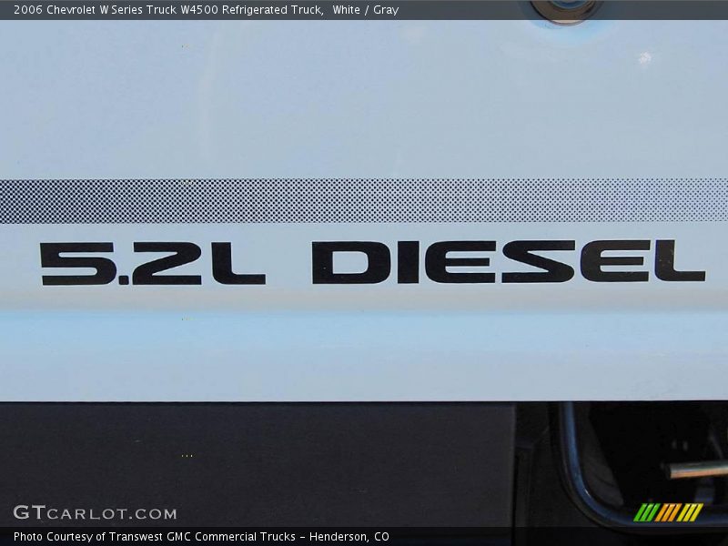 White / Gray 2006 Chevrolet W Series Truck W4500 Refrigerated Truck