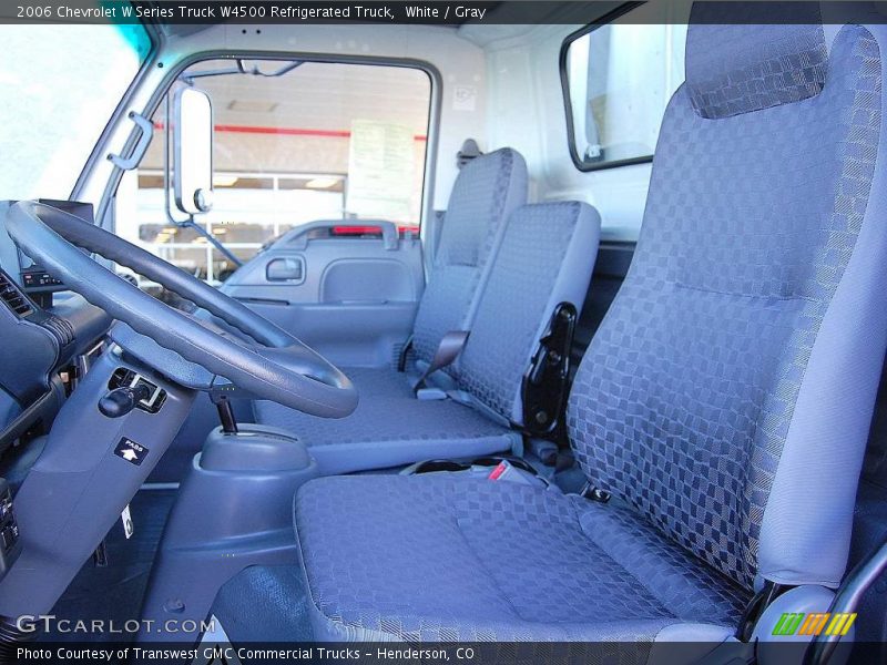 White / Gray 2006 Chevrolet W Series Truck W4500 Refrigerated Truck