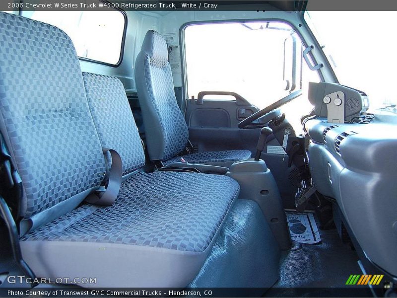 White / Gray 2006 Chevrolet W Series Truck W4500 Refrigerated Truck