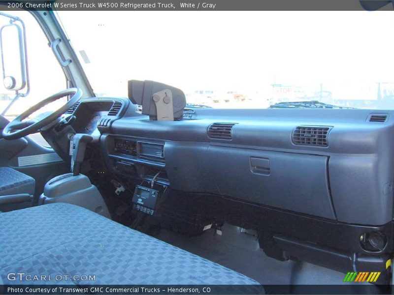 White / Gray 2006 Chevrolet W Series Truck W4500 Refrigerated Truck