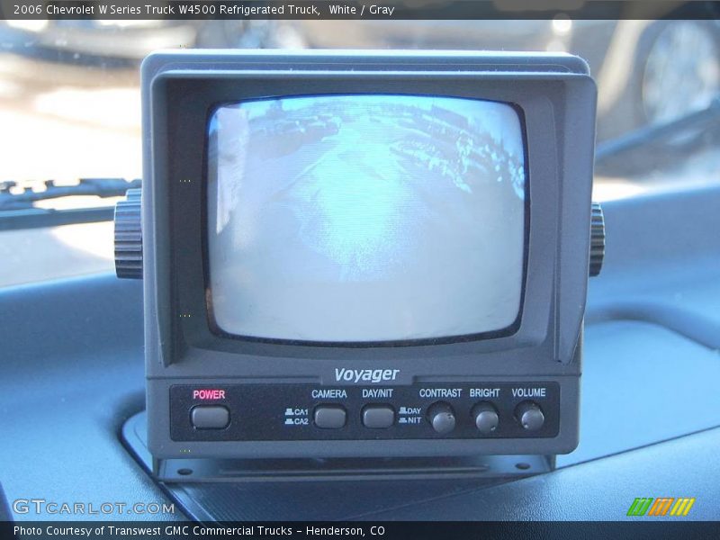 White / Gray 2006 Chevrolet W Series Truck W4500 Refrigerated Truck