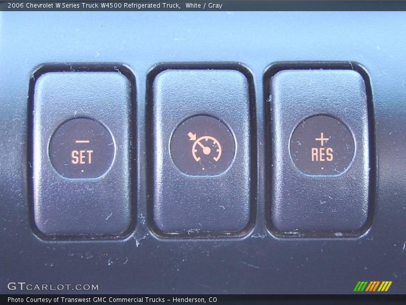 White / Gray 2006 Chevrolet W Series Truck W4500 Refrigerated Truck