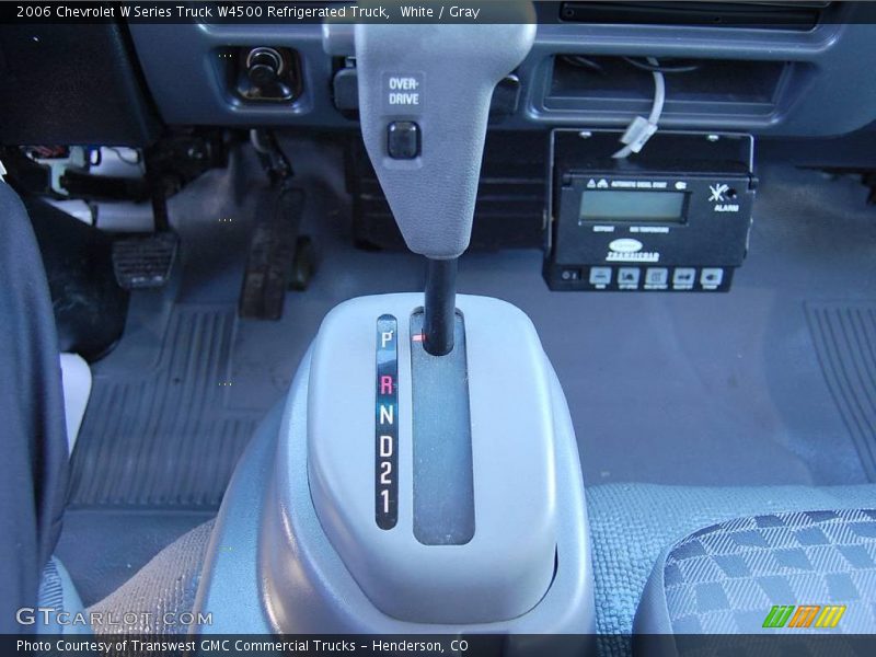 White / Gray 2006 Chevrolet W Series Truck W4500 Refrigerated Truck