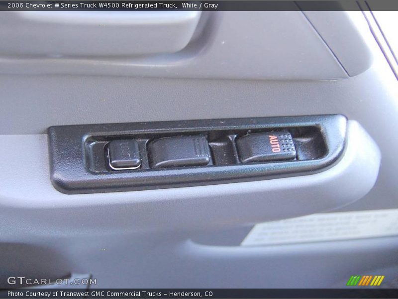 White / Gray 2006 Chevrolet W Series Truck W4500 Refrigerated Truck