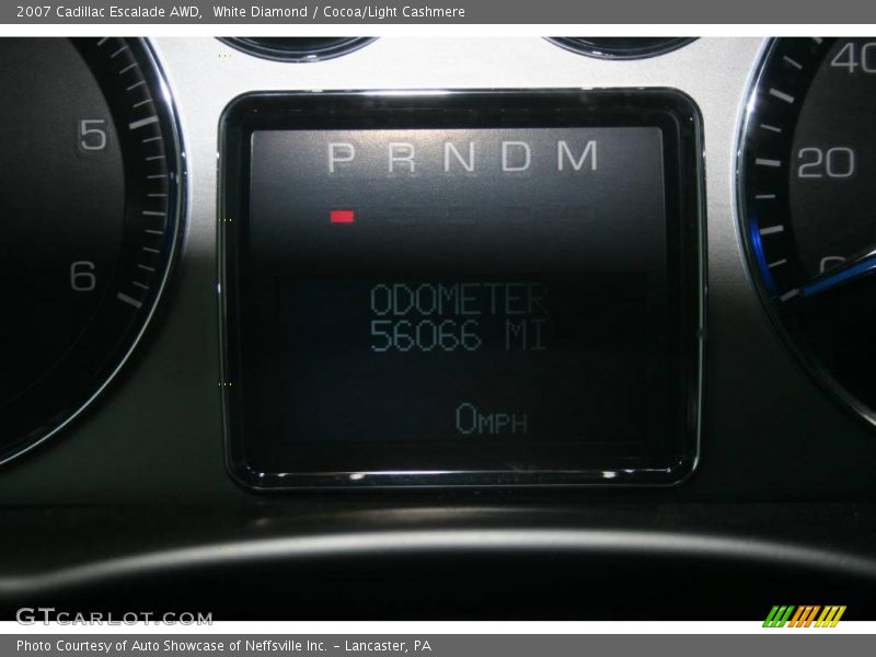 White Diamond / Cocoa/Light Cashmere 2007 Cadillac Escalade AWD
