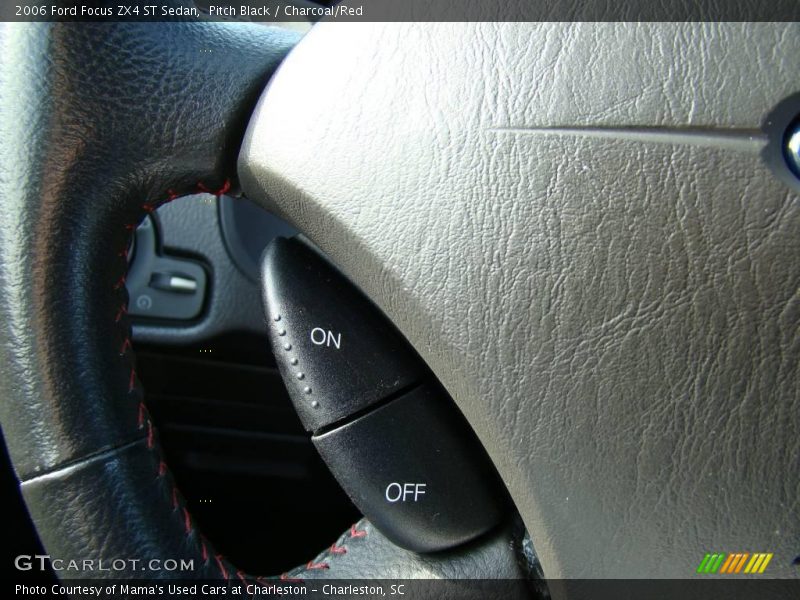 Pitch Black / Charcoal/Red 2006 Ford Focus ZX4 ST Sedan