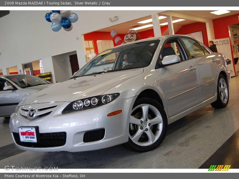 Silver Metallic / Gray 2008 Mazda MAZDA6 i Touring Sedan