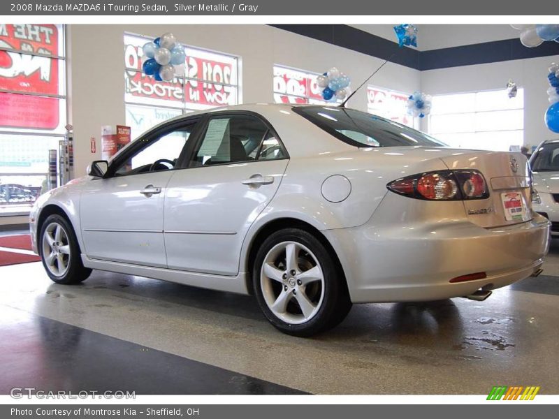 Silver Metallic / Gray 2008 Mazda MAZDA6 i Touring Sedan