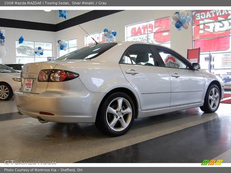 Silver Metallic / Gray 2008 Mazda MAZDA6 i Touring Sedan