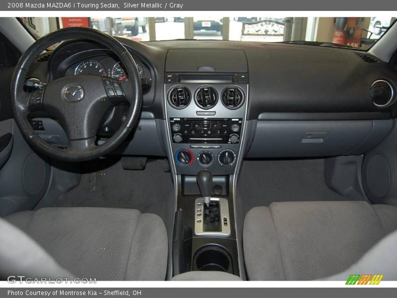 Silver Metallic / Gray 2008 Mazda MAZDA6 i Touring Sedan