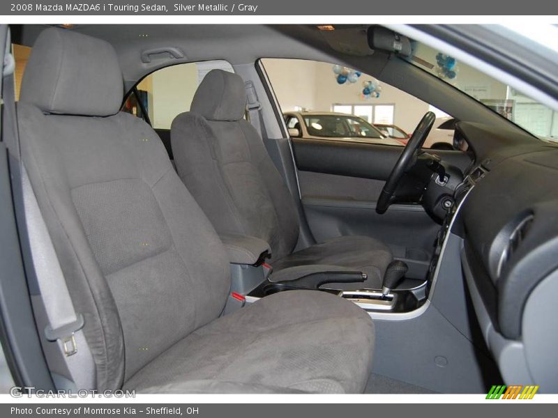 Silver Metallic / Gray 2008 Mazda MAZDA6 i Touring Sedan