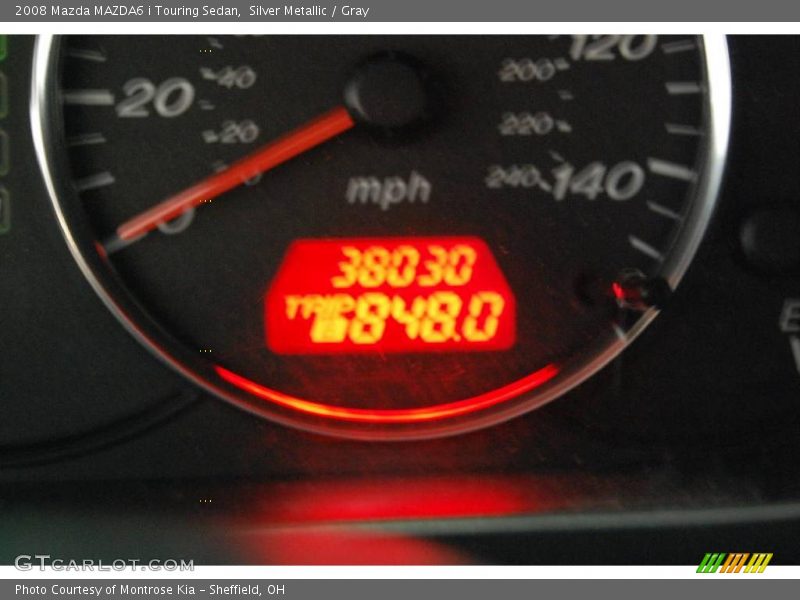 Silver Metallic / Gray 2008 Mazda MAZDA6 i Touring Sedan