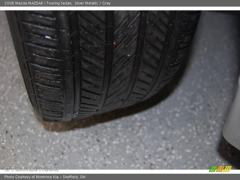 Silver Metallic / Gray 2008 Mazda MAZDA6 i Touring Sedan