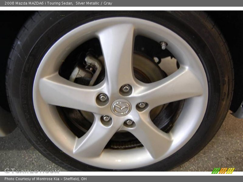 Silver Metallic / Gray 2008 Mazda MAZDA6 i Touring Sedan