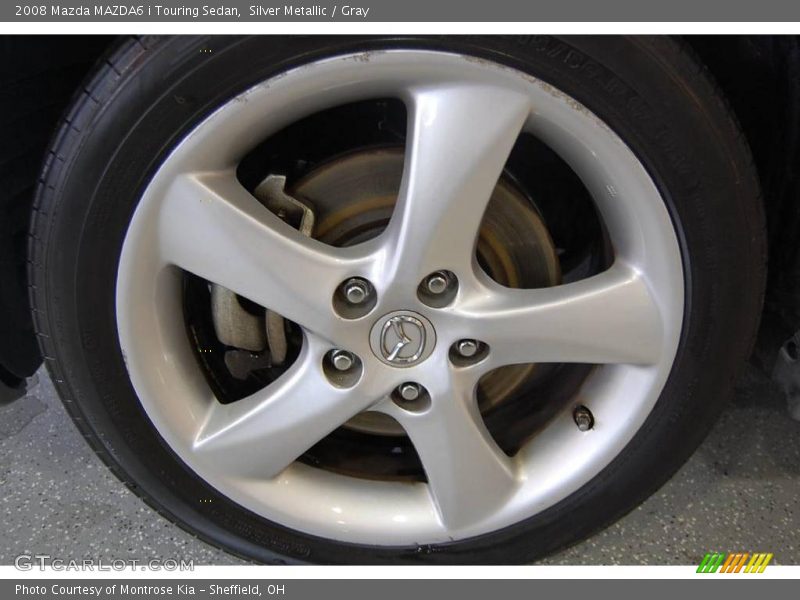 Silver Metallic / Gray 2008 Mazda MAZDA6 i Touring Sedan