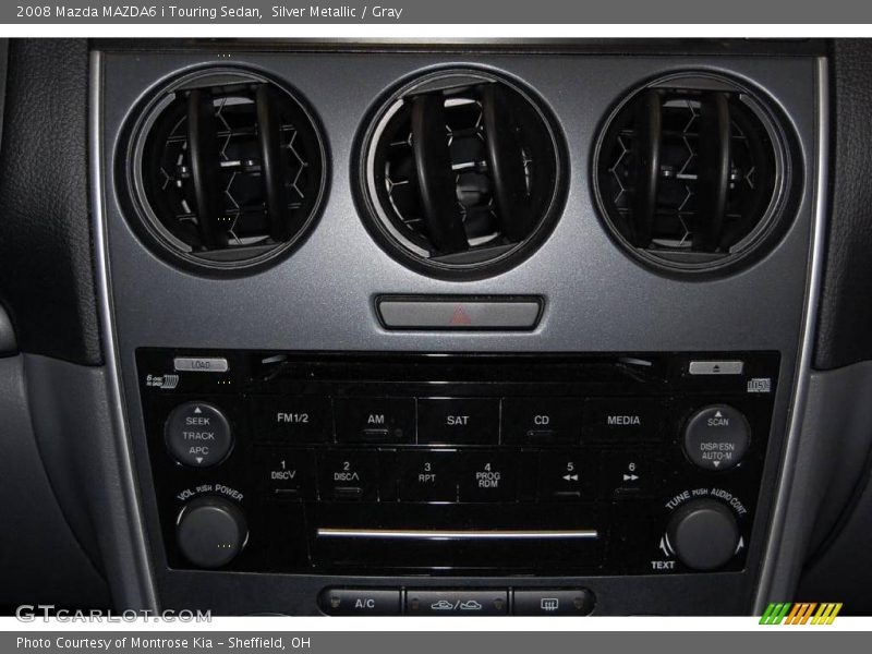 Silver Metallic / Gray 2008 Mazda MAZDA6 i Touring Sedan