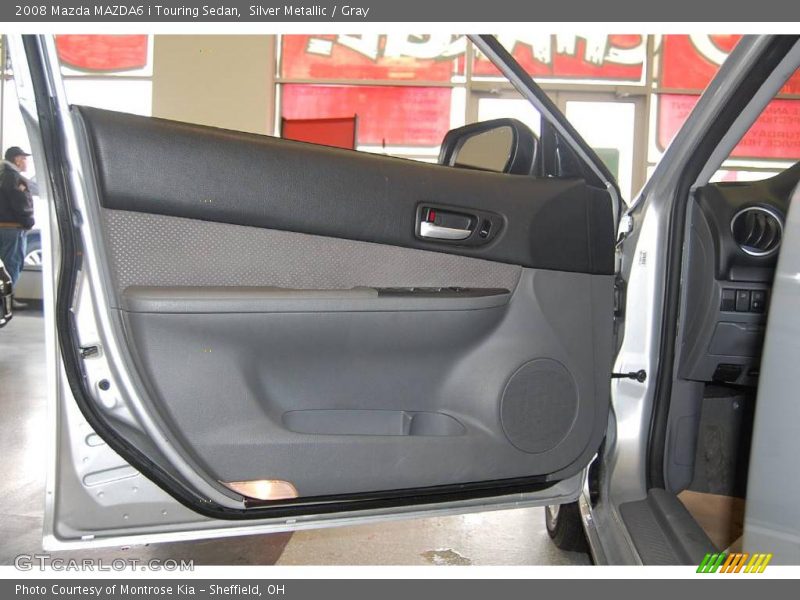 Silver Metallic / Gray 2008 Mazda MAZDA6 i Touring Sedan