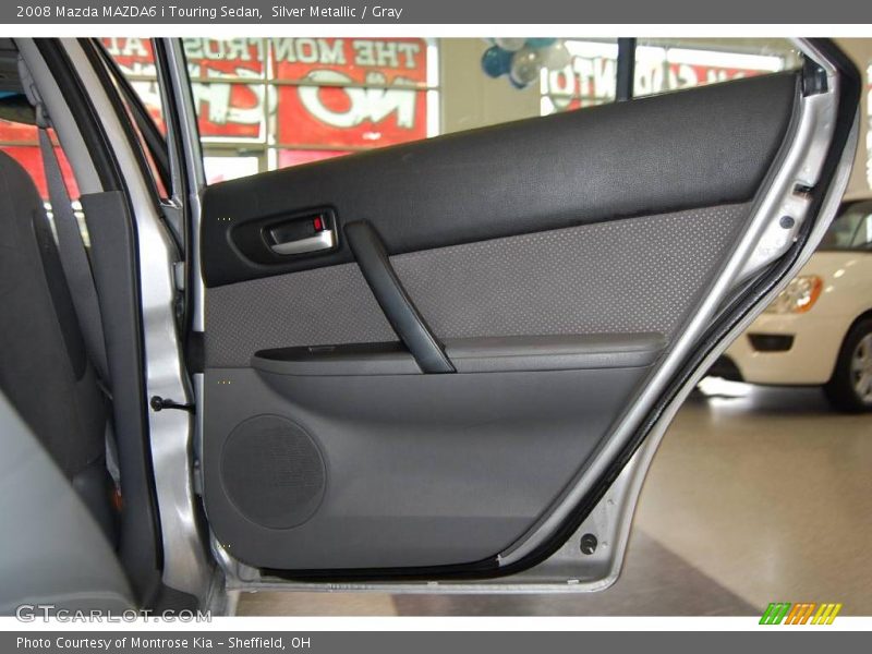 Silver Metallic / Gray 2008 Mazda MAZDA6 i Touring Sedan
