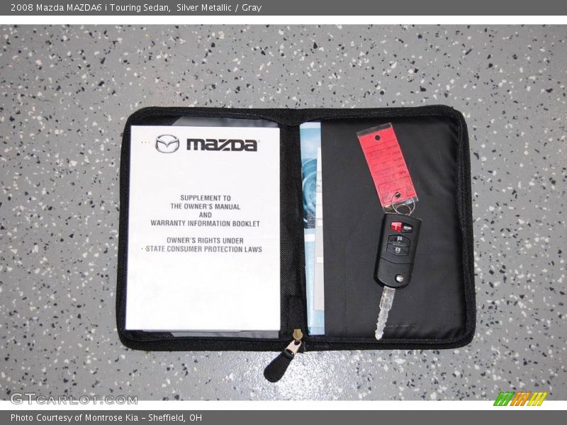 Silver Metallic / Gray 2008 Mazda MAZDA6 i Touring Sedan