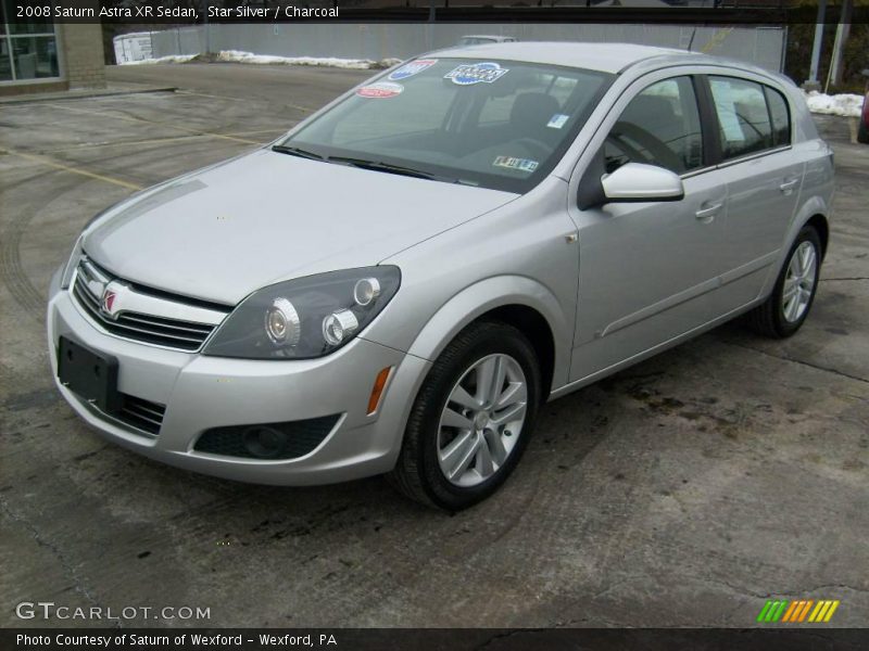Star Silver / Charcoal 2008 Saturn Astra XR Sedan