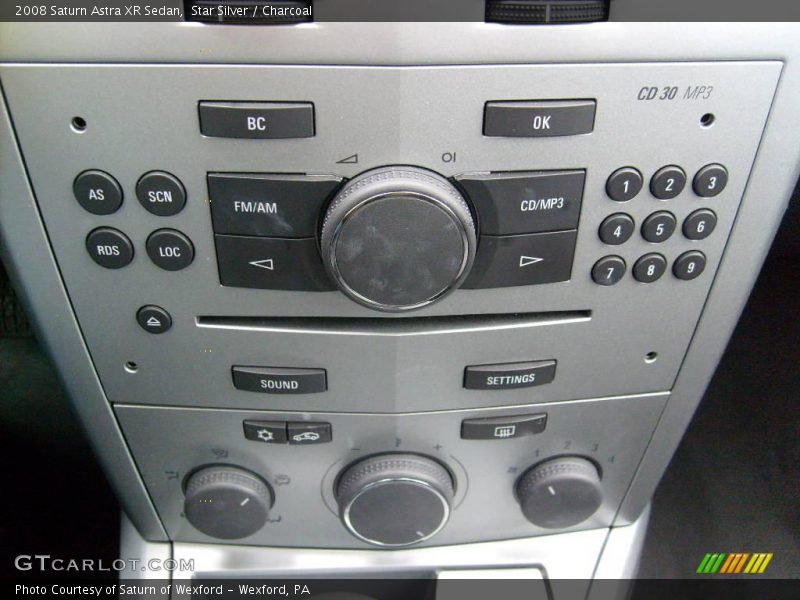 Star Silver / Charcoal 2008 Saturn Astra XR Sedan