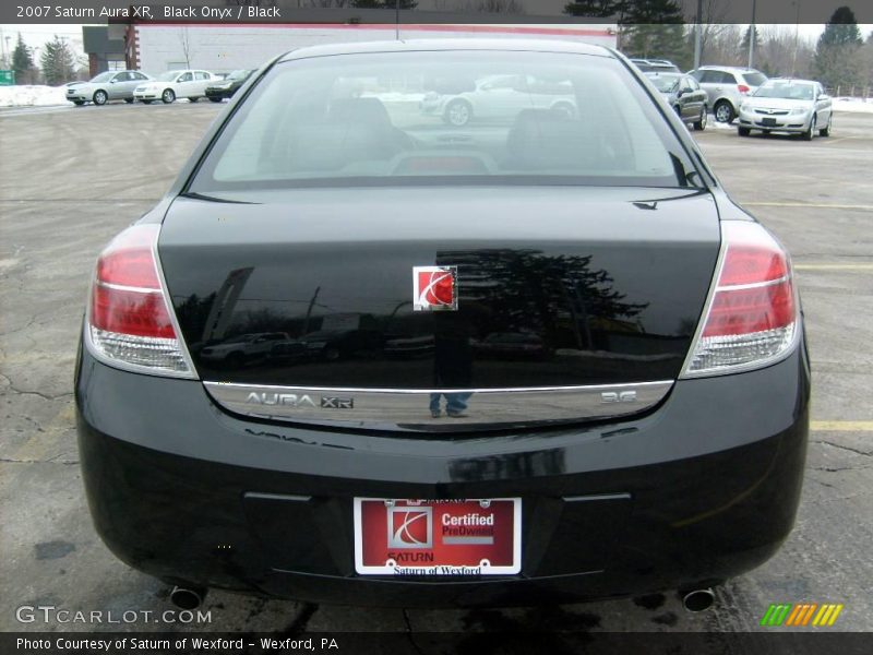 Black Onyx / Black 2007 Saturn Aura XR