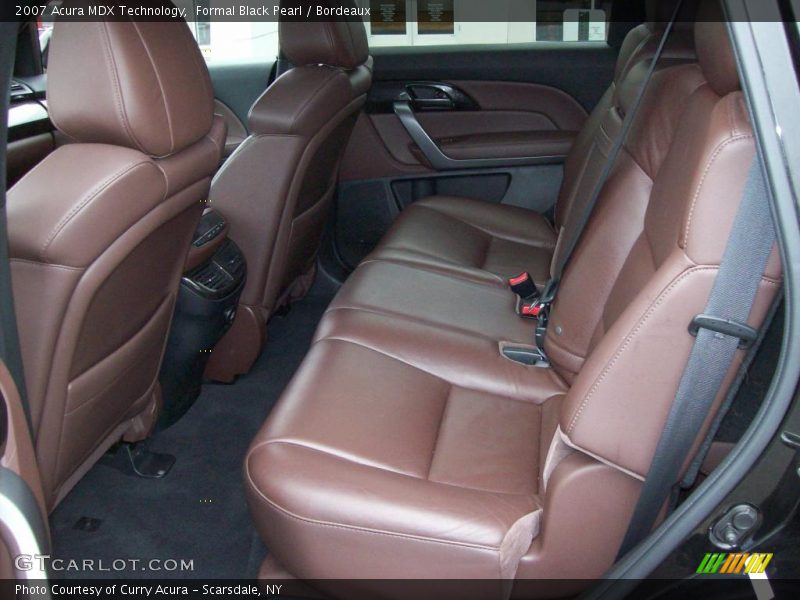 Formal Black Pearl / Bordeaux 2007 Acura MDX Technology